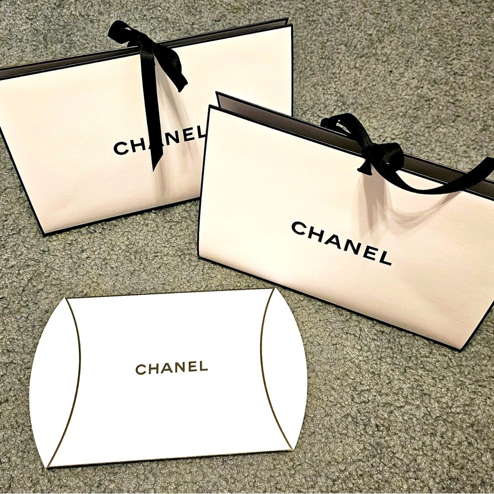 Lot of 3 Chanel Gift Pouches